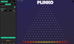 Plinko-Glücksspiel